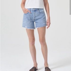 Agolde Parker Long Short in Swapmeet size 29